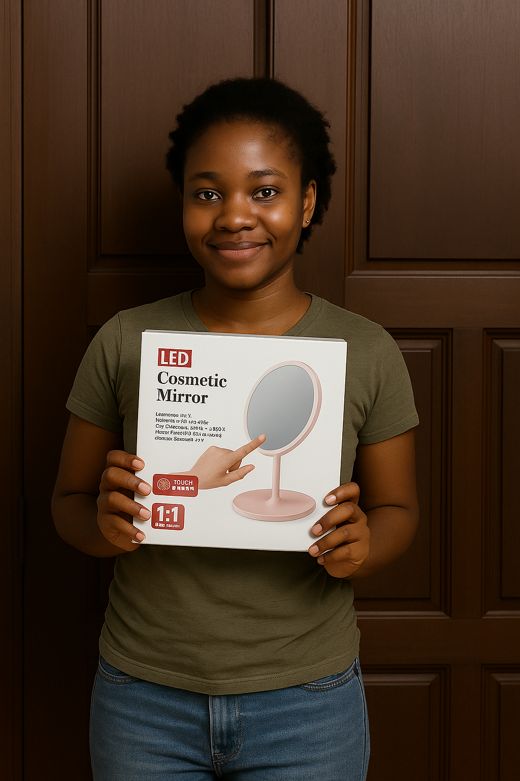blenzino – Miroir Éclairant Rechargeable