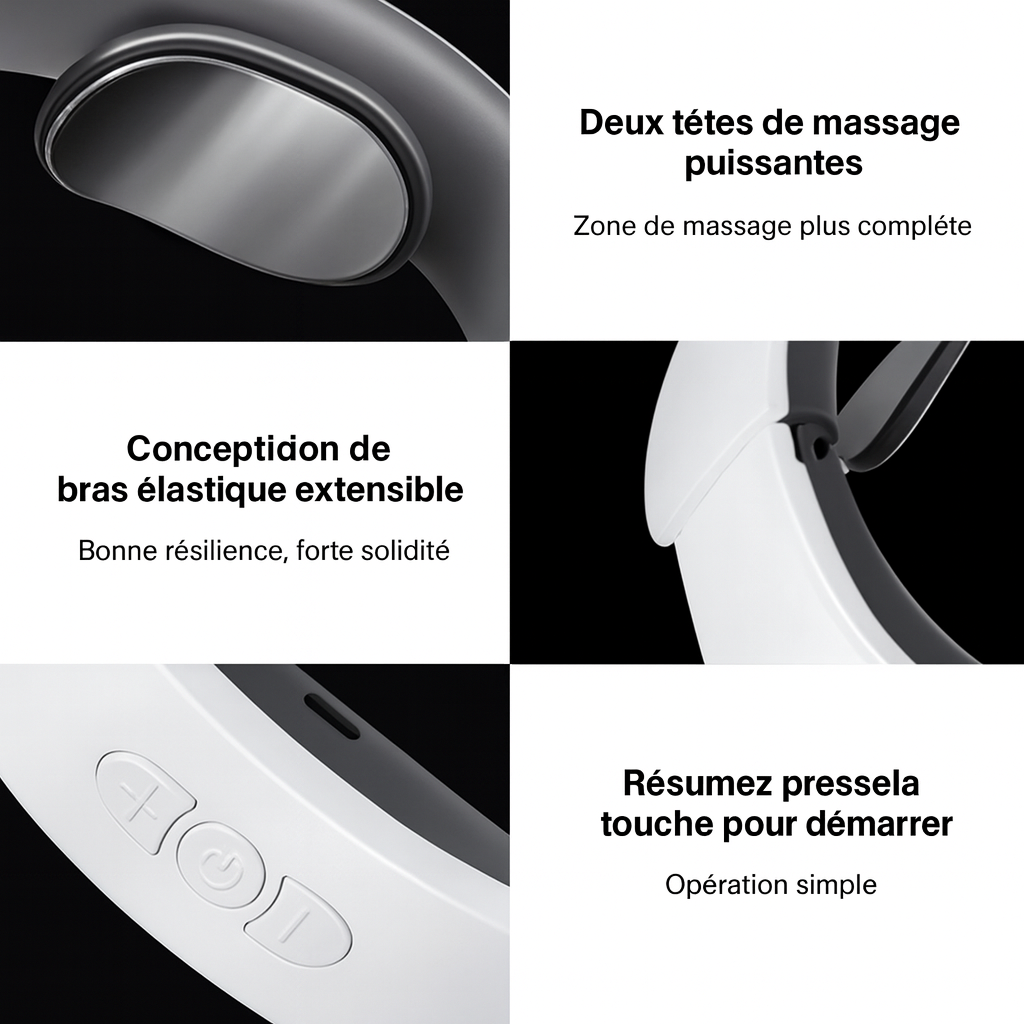 Masseur de Cou Chauffant